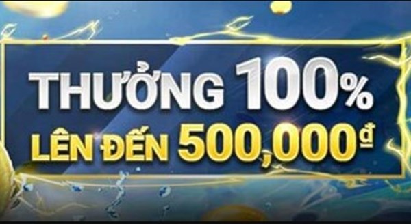 Thưởng 100% lên đến 500,000 VND tại bắn cá W88