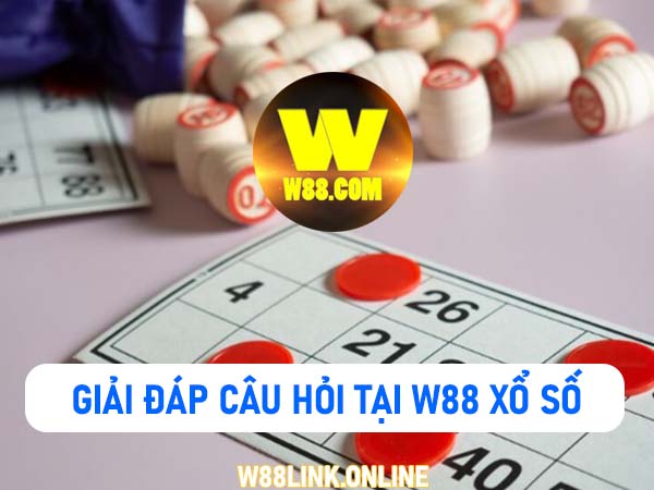 Trò chơi Keno - xổ số tại W88 có tiền hoàn trả không