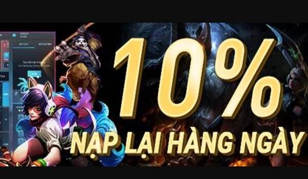 Chơi TF GAMING tại W88 thưởng 10% khi nạp