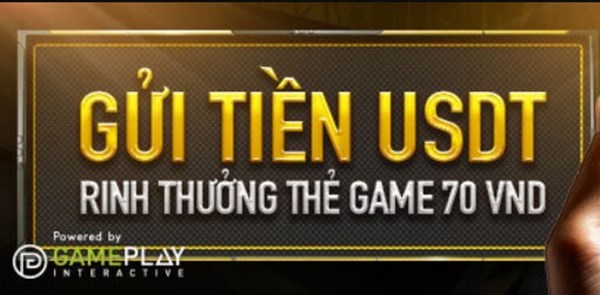 Gửi tiền USDT tại W88 – Rinh thưởng thẻ game 70VNĐ