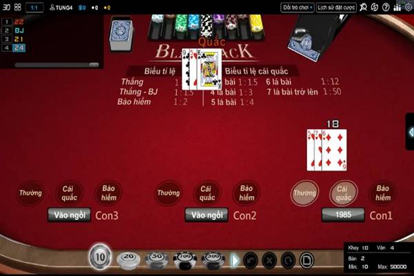 Hướng dẫn cách chơi Blackjack tại W88