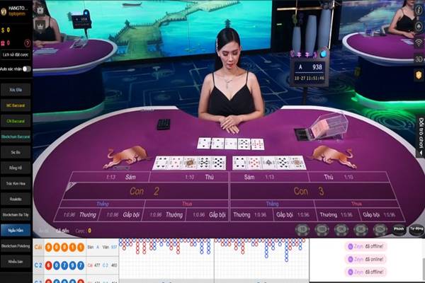 Cách đặt cược Baccarat W88